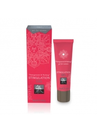 Возбуждающий интимный гель для двоих STIMULATION GEL Pomegranate   Nutmeg - 30 мл. - Shiatsu - купить с доставкой в Астрахани