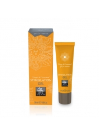 Возбуждающий интимный гель STIMULATION GEL Ginger   Cinnamon - 30 мл. - Shiatsu - купить с доставкой в Астрахани