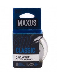 Классические презервативы в пластиковом кейсе MAXUS Classic - 3 шт. - Maxus - купить с доставкой в Астрахани