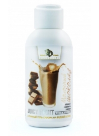 Интимный гель-смазка JUICY FRUIT с ароматом молочного шоколада - 100 мл. - БиоМед - купить с доставкой в Астрахани