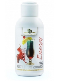 Интимный гель-смазка JUICY FRUIT с ароматом энергетика - 100 мл. - БиоМед - купить с доставкой в Астрахани