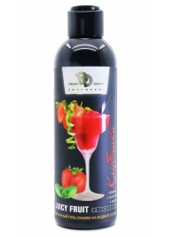 Интимный гель-смазка JUICY FRUIT с ароматом клубники - 200 мл. - БиоМед - купить с доставкой в Астрахани