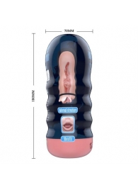 Мастурбатор-ротик Vacuum Cup Masturbator - Baile - в Астрахани купить с доставкой