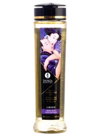 Массажное масло Libido Exotic Fruits с ароматом экзотических фруктов - 240 мл. - Shunga - купить с доставкой в Астрахани