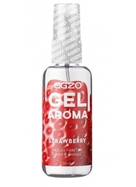 Интимный лубрикант EGZO AROMA с ароматом клубники - 50 мл. - EGZO - купить с доставкой в Астрахани