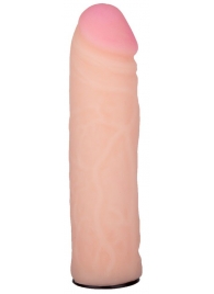 Пояс-трусики с насадкой Glamour Silver - 15,5 см. - LOVETOY (А-Полимер) - купить с доставкой в Астрахани