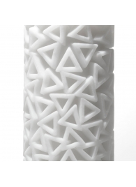 Белый 3D мастурбатор PILE - Tenga - в Астрахани купить с доставкой