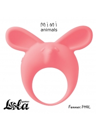 Оранжевое эрекционное кольцо Fennec Phil - Lola Games - в Астрахани купить с доставкой