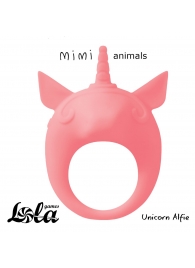 Оранжевое эрекционное кольцо Unicorn Alfie - Lola Games - в Астрахани купить с доставкой