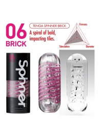 Мастурбатор SPINNER Brick - Tenga - в Астрахани купить с доставкой