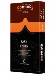 Презервативы с увеличенным количеством смазки DOMINO Easy Entry - 6 шт. - Domino - купить с доставкой в Астрахани