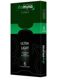 Супертонкие презервативы DOMINO Ultra Light - 6 шт. - Domino - купить с доставкой в Астрахани