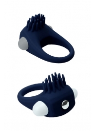 Синее эрекционное виброкольцо STIMU RING - Dream Toys - в Астрахани купить с доставкой