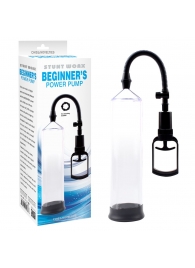 Прозрачная поршневая помпа Beginners Power Pump - Chisa - в Астрахани купить с доставкой
