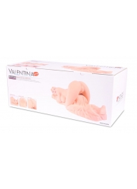 Мастурбатор-полуторс Valentina с двойным слоем материала - KOKOS - в Астрахани купить с доставкой