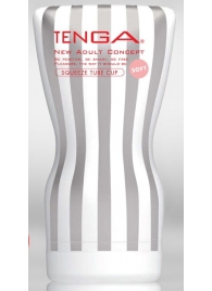 Мастурбатор TENGA Squeeze Tube Cup Soft - Tenga - в Астрахани купить с доставкой