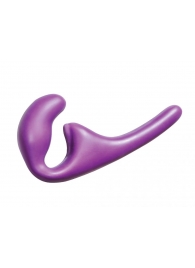 Фиолетовый безремневой страпон Seduction - 20,5 см. - Lola Games - купить с доставкой в Астрахани