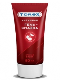 Смазка на водной основе TOREX  Спелая вишня  - 50 мл. - Torex - купить с доставкой в Астрахани
