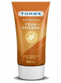 Смазка на водной основе TOREX  Чувственная ваниль  - 50 мл. - Torex - купить с доставкой в Астрахани
