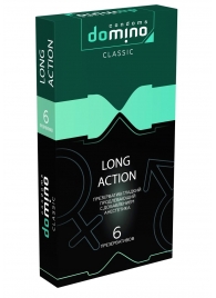Презервативы с пролонгирующим эффектом DOMINO Classic Long action - 6 шт. - Domino - купить с доставкой в Астрахани