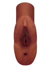 Коричневый мастурбатор Perfect Pussy Double Stroker - Pipedream - в Астрахани купить с доставкой