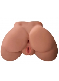 Кофейный мастурбатор-полуторс Perfect Ass Masturbator - Pipedream - в Астрахани купить с доставкой