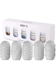 Набор из 5 мастурбаторов Hedy X5 Mixed - Svakom - в Астрахани купить с доставкой