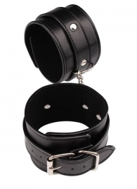 Черные оковы Classic Ankle Cuffs - Chisa - купить с доставкой в Астрахани