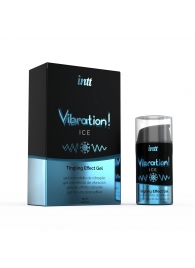 Жидкий интимный гель с эффектом вибрации Vibration! Ice - 15 мл. - INTT - купить с доставкой в Астрахани