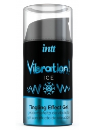 Жидкий интимный гель с эффектом вибрации Vibration! Ice - 15 мл. - INTT - купить с доставкой в Астрахани