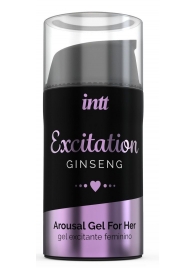 Женский возбуждающий интимный гель Excitation Ginseng - 15 мл. - INTT - купить с доставкой в Астрахани