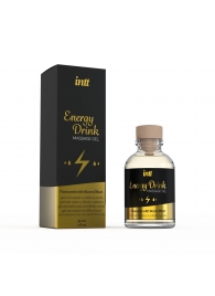 Массажный гель с согревающим эффектом Energy Drink - 30 мл. - INTT - купить с доставкой в Астрахани