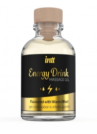Массажный гель с согревающим эффектом Energy Drink - 30 мл. - INTT - купить с доставкой в Астрахани