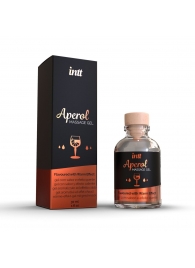 Массажный гель с согревающим эффектом Aperol - 30 мл. - INTT - купить с доставкой в Астрахани