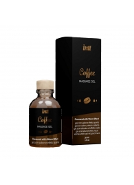 Массажный гель с согревающим эффектом Coffee - 30 мл. - INTT - купить с доставкой в Астрахани