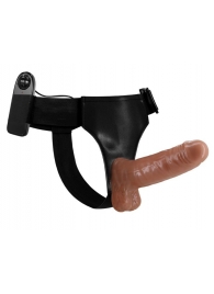 Страпон на трусиках с вибрацией Ultra Passionate Harness - 16 см. - Baile - купить с доставкой в Астрахани