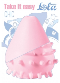 Нежно-розовый мастурбатор Chic - Lola Games - в Астрахани купить с доставкой
