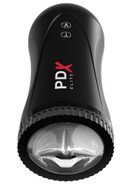 Черный автоматический мастурбатор-ротик Moto Stroker - Pipedream - в Астрахани купить с доставкой