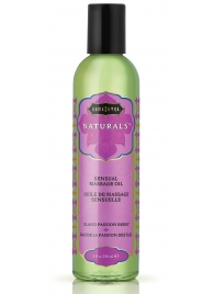 Массажное масло Naturals Island Passion Berry с ароматом тропических фруктов - 236 мл. - Kama Sutra - купить с доставкой в Астрахани