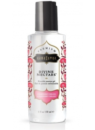 Гель-лубрикант на водной основе Divine Nectars Strawberry Dream с ароматом клубники - 150 мл. - Kama Sutra - купить с доставкой в Астрахани