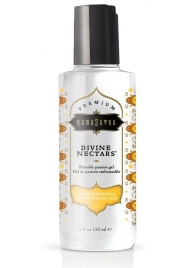 Гель-лубрикант на водной основе Divine Nectars Vanilla с ароматом ванили - 150 мл. - Kama Sutra - купить с доставкой в Астрахани