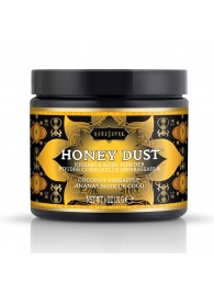 Пудра для тела Honey Dust Body Powder с ароматом кокоса и ананаса - 170 гр. - Kama Sutra - купить с доставкой в Астрахани