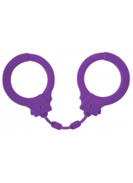 Фиолетовые силиконовые поножи Limitation - Lola Games - купить с доставкой в Астрахани