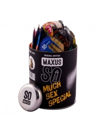 Текстурированные презервативы в кейсе MAXUS So Much Sex - 100 шт. - Maxus - купить с доставкой в Астрахани