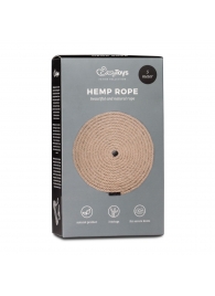 Пеньковая веревка для связывания Hemp Rope - 5 м. - Easy toys - купить с доставкой в Астрахани