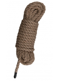 Пеньковая веревка для связывания Hemp Rope - 5 м. - Easy toys - купить с доставкой в Астрахани
