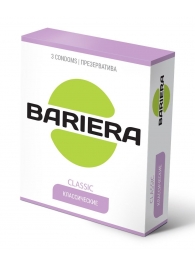 Классические презервативы Bariera Classic - 3 шт. - Bariera - купить с доставкой в Астрахани