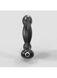 Черный вибромассажер простаты и промежности Prostate Pro с пультом ДУ - Bathmate - в Астрахани купить с доставкой