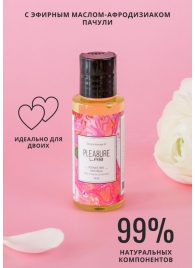 Массажное масло Pleasure Lab Delicate с ароматом пиона и пачули - 50 мл. - Pleasure Lab - купить с доставкой в Астрахани