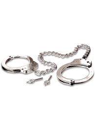Металлические наручники Metal Leg Cuffs - Pipedream - купить с доставкой в Астрахани